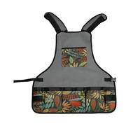 Tablier de jardin générique robuste avec poches, Smock léger réglable avec accessoires outils pour le jardin des adultes pour la cuisine