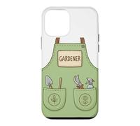 Tablier de Jardinage Amusant et Mignon Coque pour iPhone 12 Mini