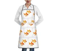 Tablier De Jardinage Chouette Brune Mignonne De Dessin Animé Avec 2 Poches Tablier Cuisine Doux Professionnel Tabliers Pour Jardinage Boutique De Fleurs École