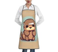 Tablier De Jardinage Empreintes De Pattes De Chien Avec 2 Poches Tablier Cuisine Unisex Professionnel Tabliers Pour Familial Café Jardinage