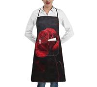 Tablier De Jardinage Papillon Bleu Avec 2 Poches Professionnel Tabliers Doux Apron Pour Bbq Cuisson Boutique De Fleurs
