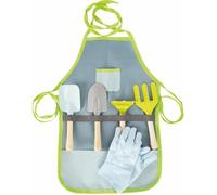 Tablier de jardinage pour enfants - Petit Pied - Avec gants et 4 outils de jardinage