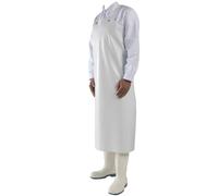 Tablier de laiterie blanc