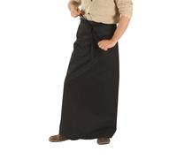 Tablier de meneur imperméable - noir - hauteur 105 cm, largeur 105 cm