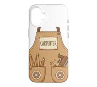 Tablier de Menuisier Amusant et Mignon pour Le Travail du Bois Coque pour iPhone 16