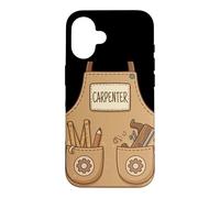 Tablier de Menuisier Amusant et Mignon pour Le Travail du Bois Coque pour iPhone 16