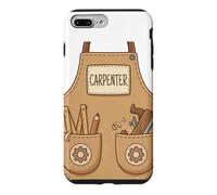 Tablier de Menuisier Amusant et Mignon pour Le Travail du Bois Coque pour iPhone 7 Plus/8 Plus