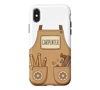 Tablier de Menuisier Amusant et Mignon pour Le Travail du Bois Coque pour iPhone X/XS