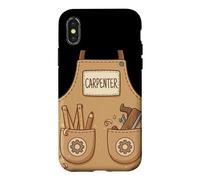 Tablier de Menuisier Amusant et Mignon pour Le Travail du Bois Coque pour iPhone X/XS