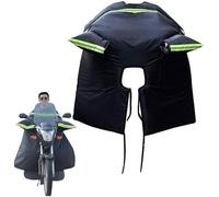 Tablier De Moto, Genouillères Coupe-Vent Et Chaudes pour Lhiver, Doublure en Flanelle De Tissu PVC Imperméable, équipement De Protection De Pare-Brise De Moto à Cheval (A)