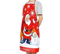 Tablier de Noël Renne Père Noël Tablier de cuisine humoristique Tabliers de cuisine Nouveauté Tablier de cuisine Tablier de cuisson Chasuble pour Chef Hommes Femmes Restaurant Home Dinner Party