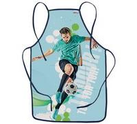 Tablier de peinture 'Footballeur', poche frontale