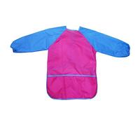 Tablier de Peinture pour Enfants à Manches Longues et 3 Poches, Blouse imperméable pour Enfants, Robe pour Tout-Petits pour Peindre, Cuisiner, bricoler et Manger