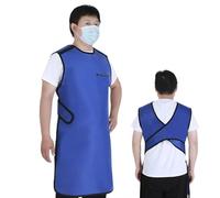 Tablier De Plomb À Rayons X Pour L'imagerie Diagnostique, Tissu Respirant Pour Robe De Plomb, Tailles Unisexes Pour Usage Hospitalier/clinique(Blue/0.35mmPb,L)