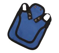 Tablier de poulailler, selle de poule, protection des ailes, sangles réglables, tissu de protection, pour poulailler, arrière-cour, 19 x 19 cm, multicolore, 1 pièce