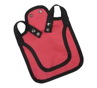 Tablier de poulailler, selle de poule, protection des ailes, sangles réglables, tissu de protection, pour poulailler, arrière-cour, 19 x 19 cm, multicolore, 1 pièce