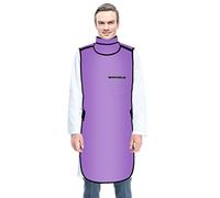 Tablier de protection contre les rayons X avec protection thyroïdienne - 0,5 mmPb - Léger - Blindage en plomb - Vêtement de protection pour dentistes - Gilet de protection équivalent pour hôpitaux,