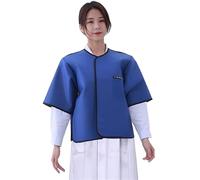 Tablier de protection radiologique en plomb 0,35 mm for adulte, gilet léger de protection contre les radiations for la radiologie dentaire et l'imagerie médicale. Vêtements médicaux(Small)