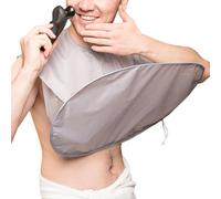 Tablier de rasage pour hommes - Feuille attrape-barbe, conception étanche 3D, collecteur de poils du visage pliable, outil de toilettage léger, accessoire de tondeuse | Parfait pour un rasage sans gâc