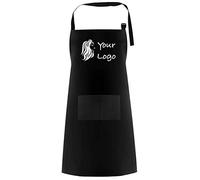 Tablier de salon professionnel pour salon de coiffure Chien toilettage salon de beauté et usage domestique avec votre texte Votre logo/texte [109]