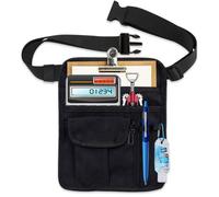 Tablier de serveur, tablier de taille avec poches, tablier de taille de restaurant, sac en toile avec boucle de ceinture réglabl .