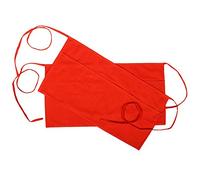 Tablier de serveuse roug coton 3 poches demi-tablier pour hommes et femmes servant restaurants, bar, magasins, maison, cuisine, demi-tablier de bistro 24 x 12 pouces ensemble de 2 pièces)