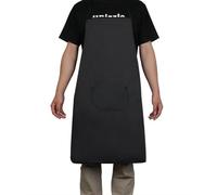 Tablier de soudage pour usage industriel, équipement de protection en polyester ignifuge et résistant aux éclaboussures avec poche durable, vêtements de travail respirants (gris)