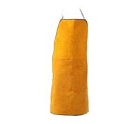 Tablier de Soudeur en Cuir - Robuste Tablier de Travail de Soudage Ignifuge Vêtements de Protection Atelier Réglables Unisexe