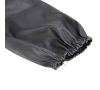Tablier de soudeur en cuir synthétique résistant avec manches, vêtements de protection pour charpentiers, soudeurs et utilisation en atelier dans les environnements industriels