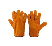 Tablier de soudure, 12 paires de gants de soudage for électriciens, en cuir de vachette double couche, gants de protection for travaux de travail.