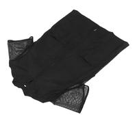 Tablier de Toilettage pour Animaux, Blouse de Coiffeur L, Noir | Maille Respirante Chinlon, Couverture Intégrale, Facile à Nettoyer, pour Chiens
