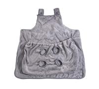 Tablier de transport pour animaux domestiques pour chats et chiens en plein air hiver voyage peluche couchage épaule Ap panier extérieur N7C4 sac à bavoir sac