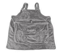 Tablier de Transport pour Chat avec Poches r é glables Sac de Couchage en Flanelle Douce pour Animaux de Compagnie pour Voyage toilettage pour Petits Chiens et Chats