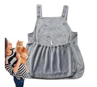 Tablier De Transport pour Chat - Polyester, Écharpe pour Chat, Tenue Antiadhésive Et Anti-Rayures pour Animaux De Compagnie | Porte-Bavoir pour Chats, Tablier De Retenue De Protection pour Le to