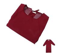 Tablier de Travail Imperméable à Manches Longues, Dos Suspendu | Tissu Résistant à L’huile, Poche Frontale Pratique, Attache Arrière Rapide, pour Peinture, Coiffure, Ménage