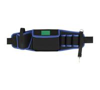 Tablier de travail multi-poches pour charpentier, ceinture à outils robuste avec poches à dégagement rapide, design renforcé pour sac à outils de taille électrique