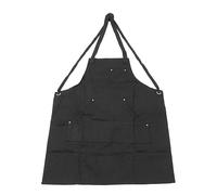 Tablier de travail multifonctionnel en toile, ajustable et doté de poches, idéal pour charpentier, électricien, chef cuisinier et coiffeur.