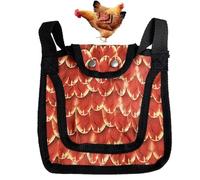 Tablier de volaille lavable pour poules avec sangle réglable pour protéger