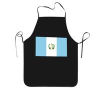 Tablier Drapeau du Guatemala Drapeau national Tabliers de Service 52x72cm | Réglable Tablier Cuisine Supérieure Tabliers Restaurant pour Familial Restaurant
