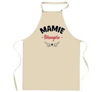 Tablier d'une Mamie Bérengère - Apron - Idée Cadeau Tablier Personnalisable Anniversaire Fête Original Famille Travail Départ Collègue Retraite Noël.