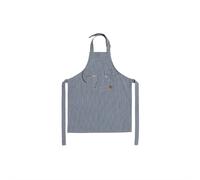 OYOY Tablier Striped denim elephant Blue