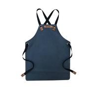 Tablier en cuir Enfant XAPRON KANSAS Bleu