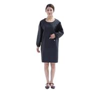 Tablier En Cuir PU Robuste Imperméable Résistant À L'huile Vêtements De Protection À Manches Longues Pour La Cuisine Usage Industriel Tablier Cuisine Étanche Qualité Industrielle