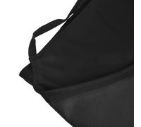 Tablier en cuir PVC imperméable et résistant à l'huile avec protection robuste, matériau infroissable et col suspendu confortable, pour cuisine ou atelier (noir L)