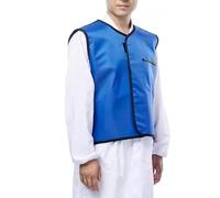 Tablier en Plomb Portable Durable Combinaisons de radiologie Dentaire Tablier léger en Plomb for la radioprotection Vêtements de Protection Robe en Plomb Conception légère,S