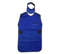 Tablier En Plomb Souple, Ensemble De 2 Pièces, Blouse De Plomb Confortable Avec Collier Thyroïdien En Plomb, Pour Radiologue(Blue/0.35mmPb,M)