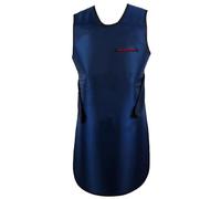Tablier en Plomb Tablier De Plomb Pour Adulte Pour Chirurgie Hospitalière, Tablier De Protection Robuste Et Blouse De Plomb, Réglable(Ink blue/0.5mmPb,XL)