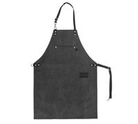 Tablier en toile optique unisexe,bavoir de chef,tabliers de cuisine pour femmes et hommes,café,barbier,barbecue,uniforme de travail,2021 - Type C2-1 PCS