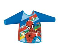 Tablier enfant - Spiderman Spidey - PVC - Manches longues - Poche transparente
