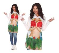 Tablier - Guirca - Hawaïen - Synthétique - Ethnique - Cuisine